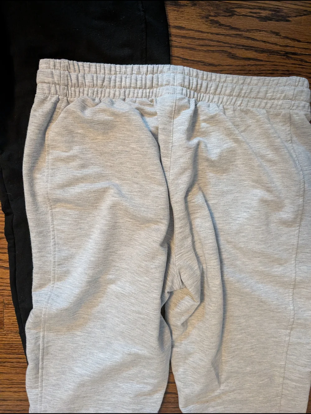 Frank & Oak Drawstring Jogger Pants - Black & Light Gray - Picture 4 of 5